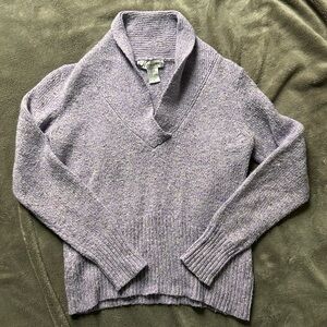 Y2K Dressbarn Light Purple Pullover Sweater